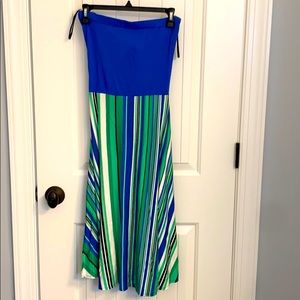Strapless dress from Nordstrom